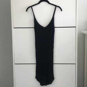 Urban Outfitters Ribbed Mid Length Slip Dress